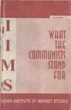 What The Communists Stand For